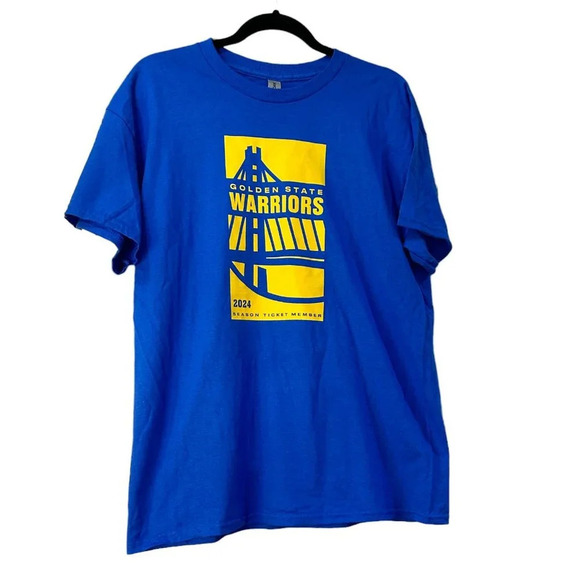 Golden State Warriors Limited Edition Season Ticket Member T Shirt Size Large - Picture 1 of 5